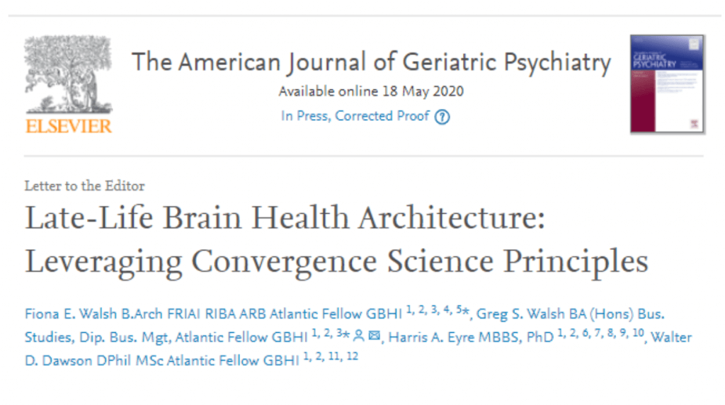 The American journal of Geriatric Psychiatry